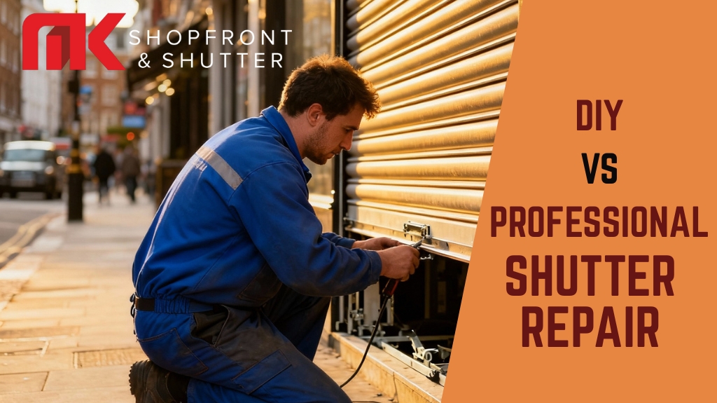 DIy or Professional shutter repair service which should london businesses choose.